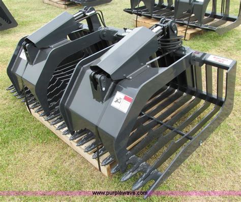 skid steer grapple for sale|used brush grapple skid steer.